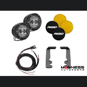 Toyota Tundra A-Pillar LED Light Mount Kit - Rigid Industries - 360-Series - 4in